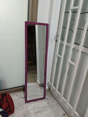 Mirror purple wall mirror like new