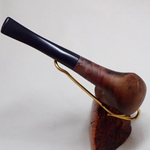 Handmade Tziaros tobacco pipe used, Greek made