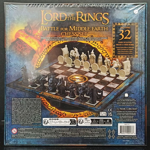 Lord of the Rings Battle for Middle Earth Chess Set new
