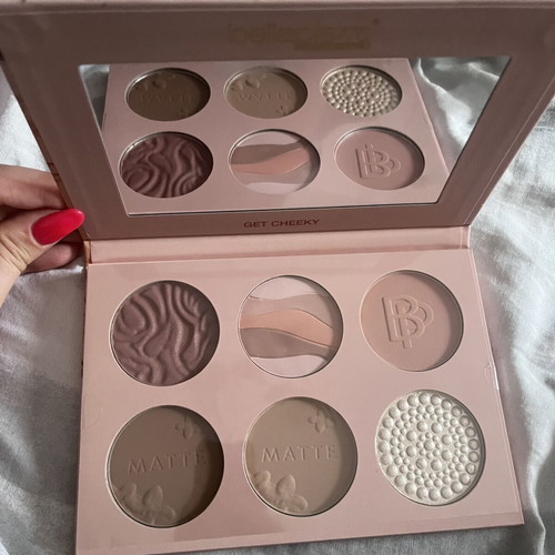 Belle Pierre Get Cheeky Makeup Palette new with Skynclopedia toner gift