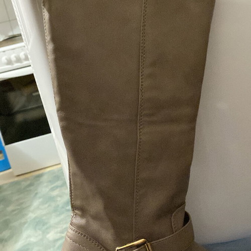 Boots new with belt detail on ankle size 38