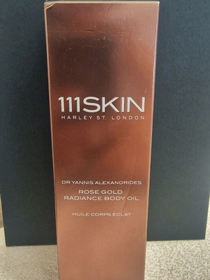 111 Skin Rose Gold Radiance Body Oil new