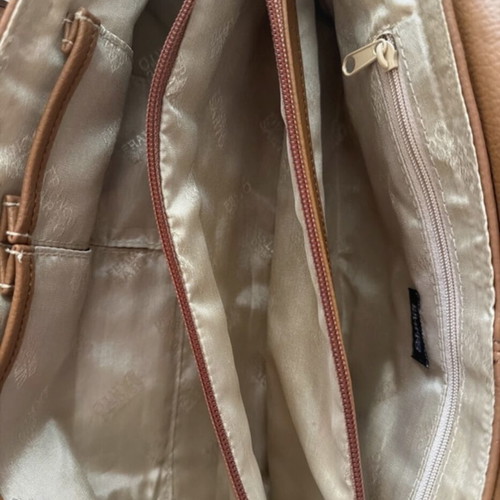 Franco Sarto leather shoulder bag like new, brown