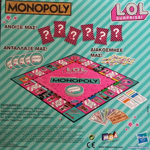 Monopoly Lol 2018 board game used Hasbro Gaming