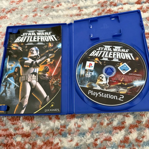 Star Wars Battlefront 2 PlayStation 2 used, complete with German cover