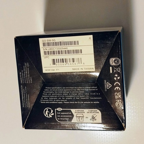 Dlinkgo 5-Port Gigabit Desktop Switch GO-SW-5G sealed new