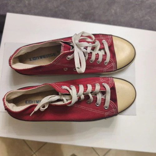 Converse All Star sneakers used, size 40, burgundy