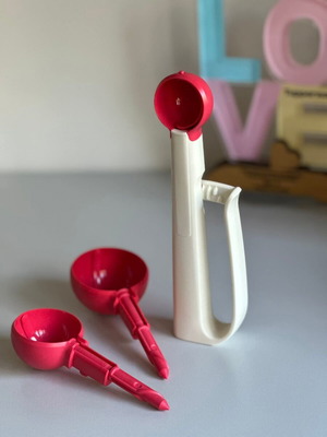 Tupperware Multi Scoop 15ml, 30ml and 55ml new