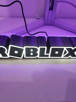 Lightbox Roblox 3D print like new, USB powered