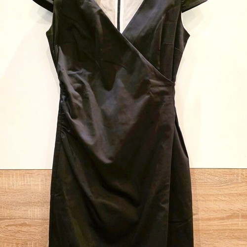 Access black wrap dress like new, size M 48