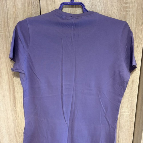 Calvin Klein short sleeve t-shirt used, purple, size L