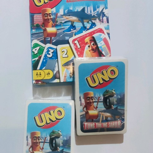 Collectible UNO Tung Tung Tung Sahur card game new