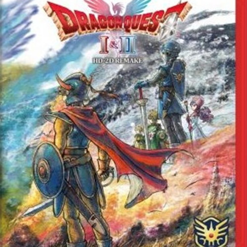 Dragon Quest I&II HD-2D Remake Nintendo Switch 2 game-key card new