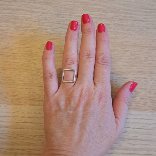 Silver 925 ring size 54 like new