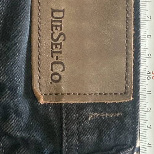 Diesel Krayver Black Denim Pants like new, size L