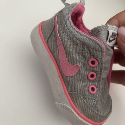 Nike baby shoes used, size 18.5, first steps