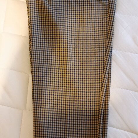H&M Slim Fit women's pants, check pattern, size S