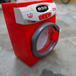 Children's washing machine used without accessories