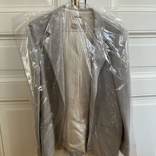 Zadig & Voltaire jacket used, gray and blue, size M