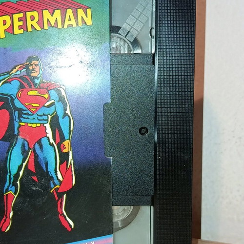 Παλιά promo βιντεοκασέτα Superman Raks σαν καινούργιο, κινούμενα σχέδια