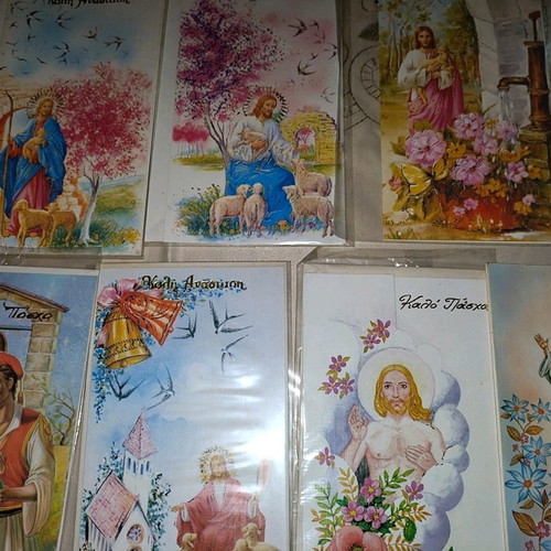 Easter cards new with Jesus designs in envelopes