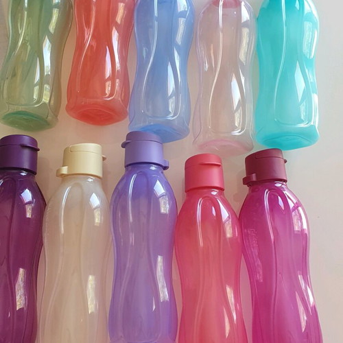 Tupperware water bottles 500 ml, pack of 2, assorted colors