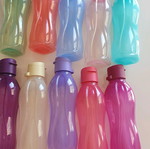 Tupperware water bottles 500 ml, pack of 2, assorted colors