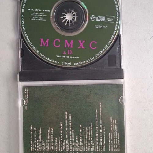 Enigma MCMXC a.D. limited edition CD like new