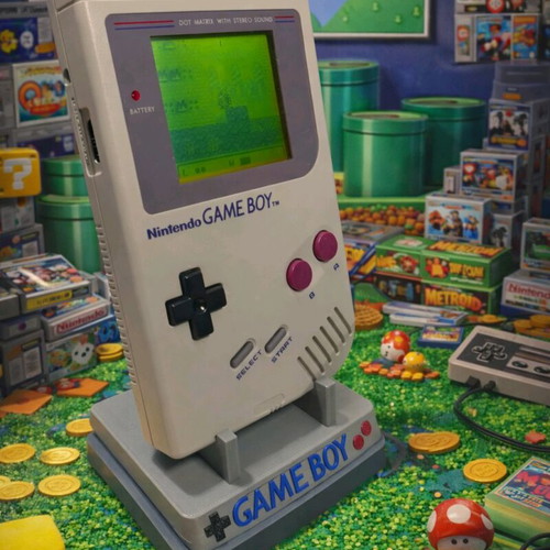 Stand for Game Boy Classic DMG-01 new with Nintendo colors