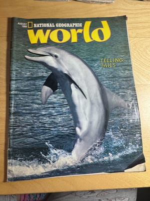 National Geographic World August 1990 issue used