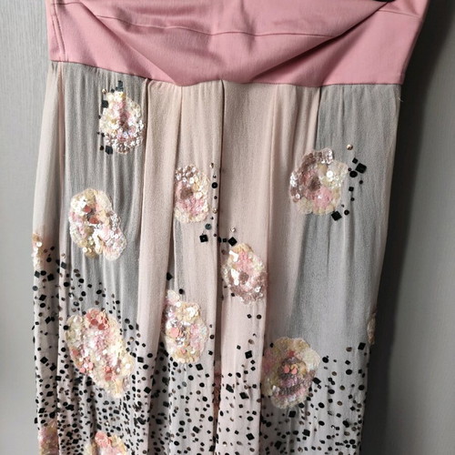 Pinko women's strapless dress like new, size M, pink