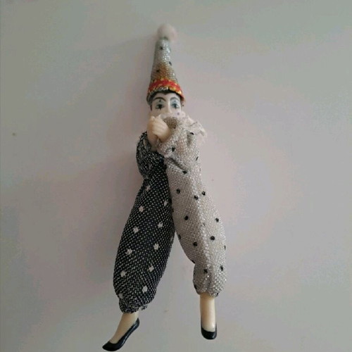 Pierrot vintage decorative used