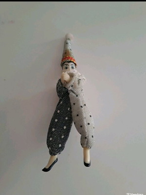 Pierrot vintage decorative used