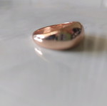 Rose gold ring like new