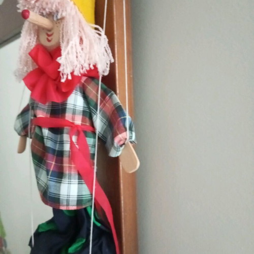 Pinocchio Puppet Doll like new