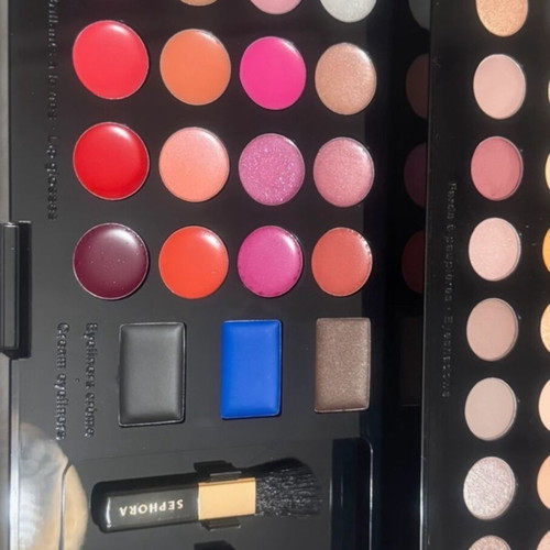 Sephora Holiday Vibes Palette 88 Shades new, face eyes lips