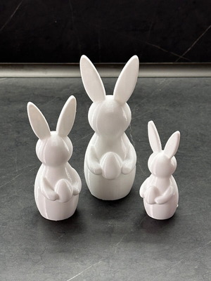 Easter bunnies new, set of 3 pieces