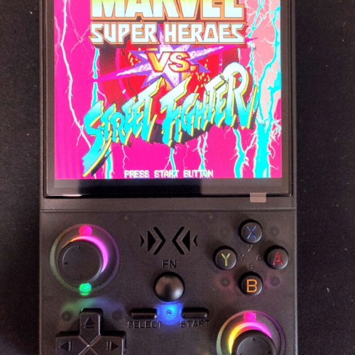 XF40V Retro Handheld Game Console Linux 4.0'' IPS Screen New
