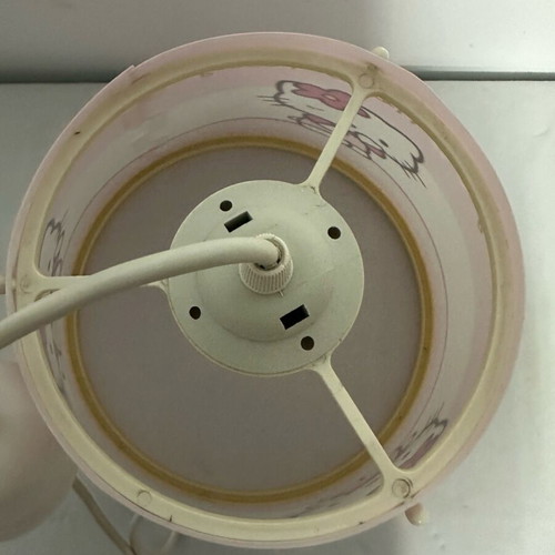 Hello Kitty ceiling light like new for children