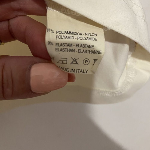 Harley Davidson vintage top used, ecru-white color, special neckline
