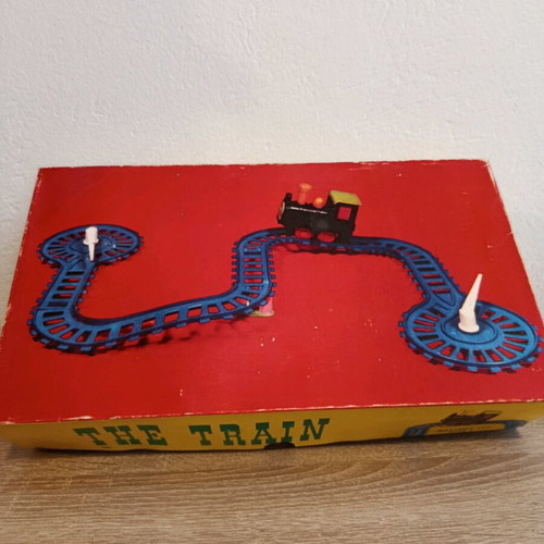 The Train Greek Vintage Toy from the 70s like new