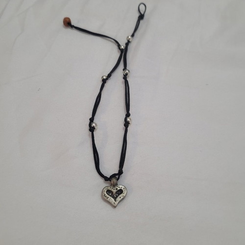 Handmade reversible heart necklace for women and children