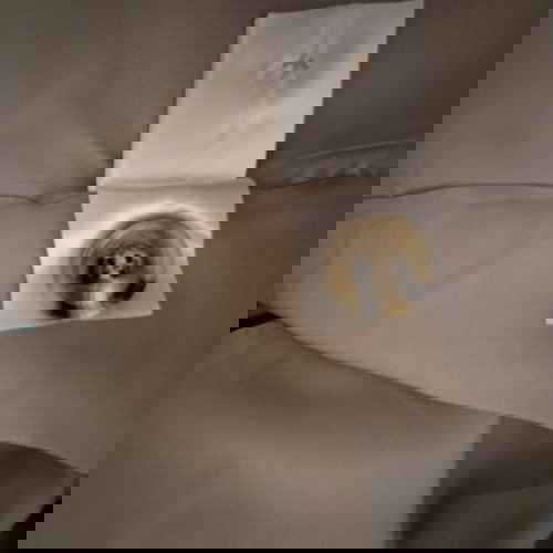 Μπεζ μελανζέ σταυροκουμπωτό παλτό H&M XXL καινούργιο