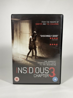 Insidious Chapter 3 DVD σαν καινούργιο με αγγλικούς υπότιτλους