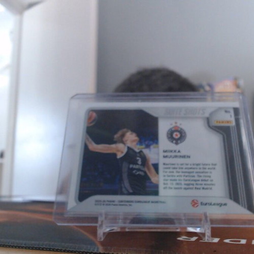 2025-26 Panini Contenders EuroLeague Miikka Muurinen Suite Shots Ice Parallel card like new