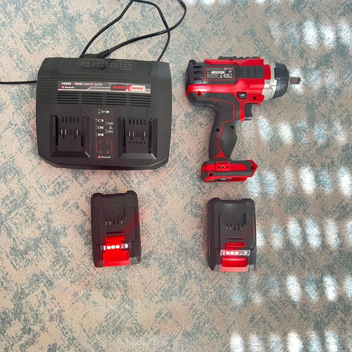 Impact Wrench Einhell IMPAXXO 18V like new with 2 batteries and charger