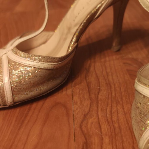 Tango dance shoes No 37 with 8.5cm heel, like new