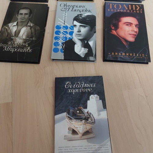 CD collections used, 6 sets of 4 plus 1 gift set of 3