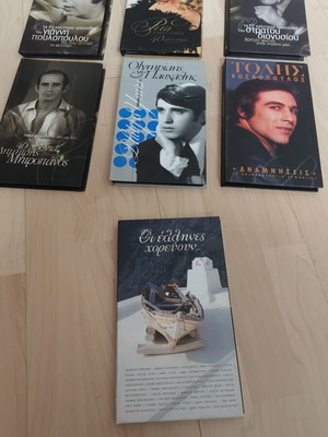Συλλογές CD μεταχειρισμένες, 6 σετ των 4 και 1 δώρο σετ των 3