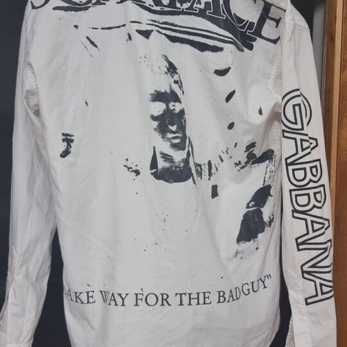 Dolce & Gabbana Scarface shirt like new, size L, white